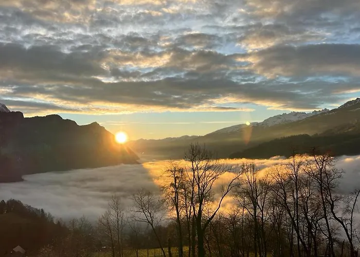 Séjour chez l'habitant Blockhausfeeling Walenstadtberg